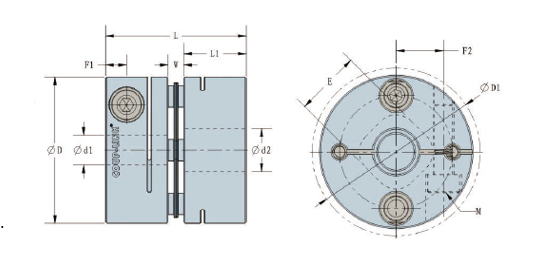 LK 5 Series Klemmen- Typ (Einzelfederteller)