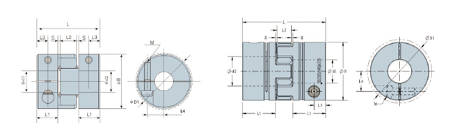 LK 8 Series Klemmen- Typ (gebogene Backe)