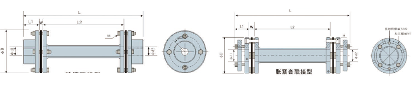 LK 21 Series Weitspannkupplung (Federteller)